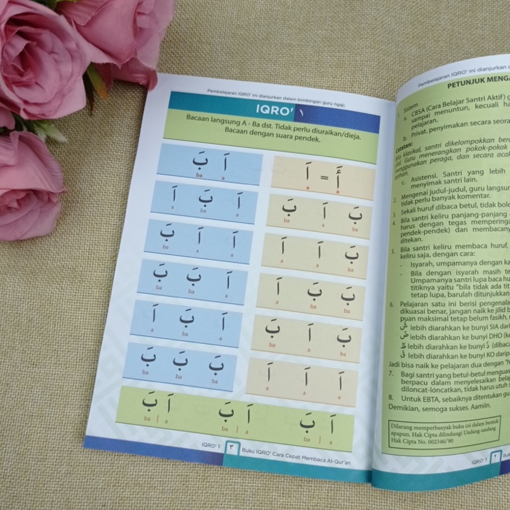 Buku Iqro Cara Cepat Membaca Al-Qur'an Edisi Milenial