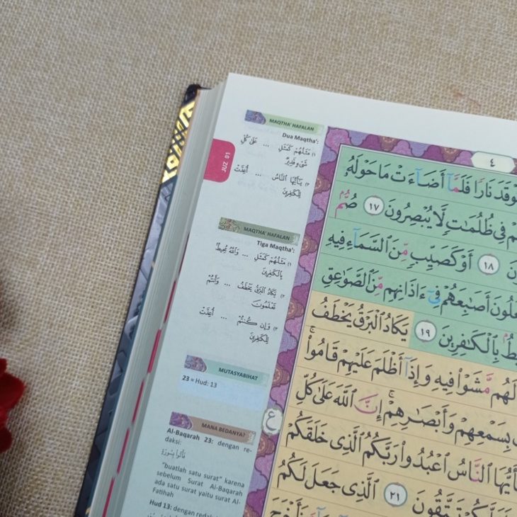 Al-Quran Hafalan Al-Itqan Rasm Utsmani Madinah Tajwid A5