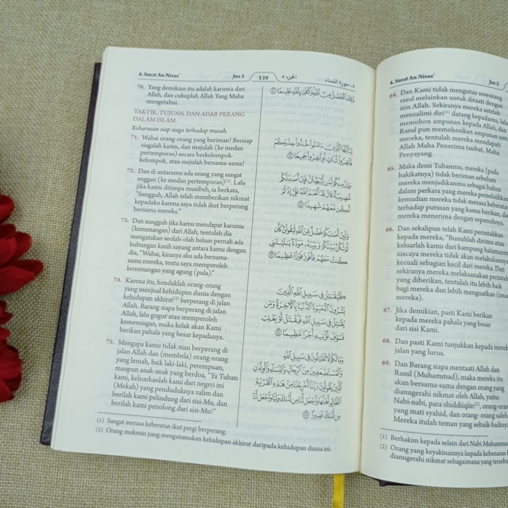 Al-Qur’an Mushaf Terjemah Makna Asli Madinah Ukuran A5