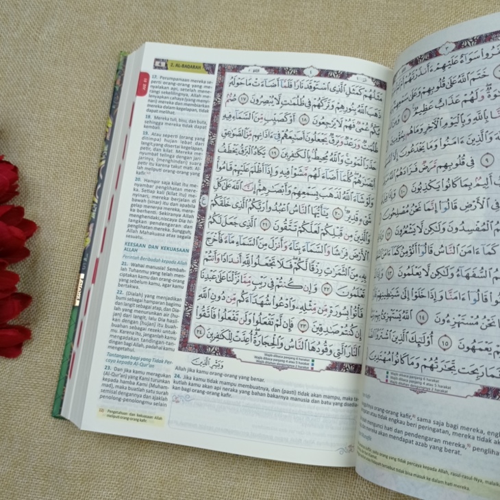 Al-Quran Mushaf Al-Imam Rasm Utsmani Madinah Terjemah Tajwid A5