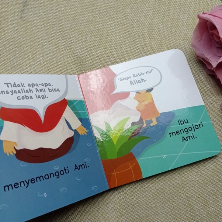 Buku Anak Boardbook Allah Adalah Rabb ku