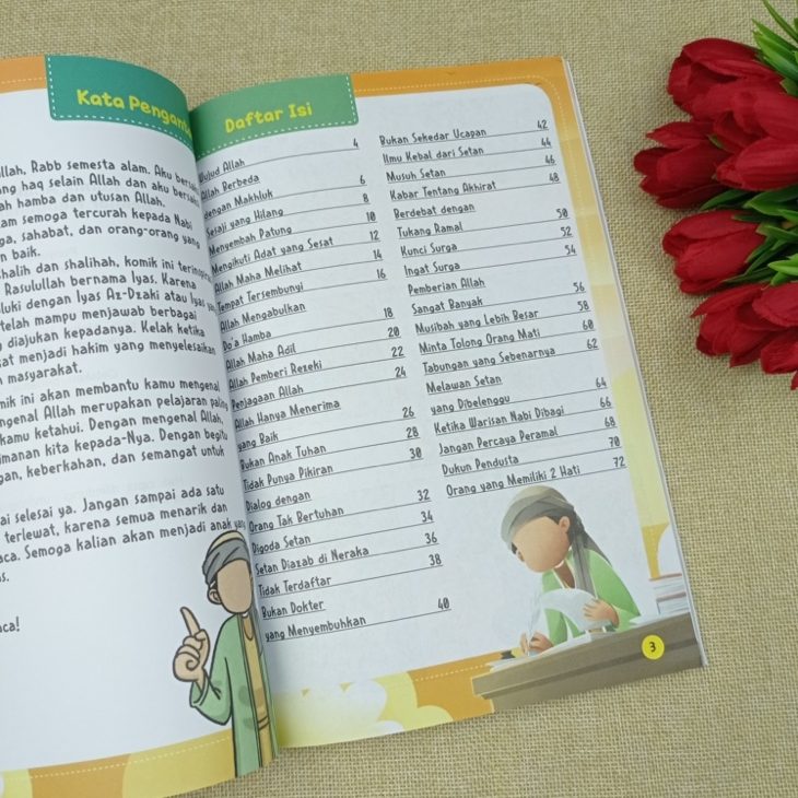 Buku Belajar Mengenal Allah Komik Anak Islam