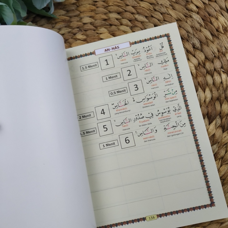 Al-Qur'an Mushaf Al-Amzar Hafalan Terjemah Tajwid A5 Metode TAKKA
