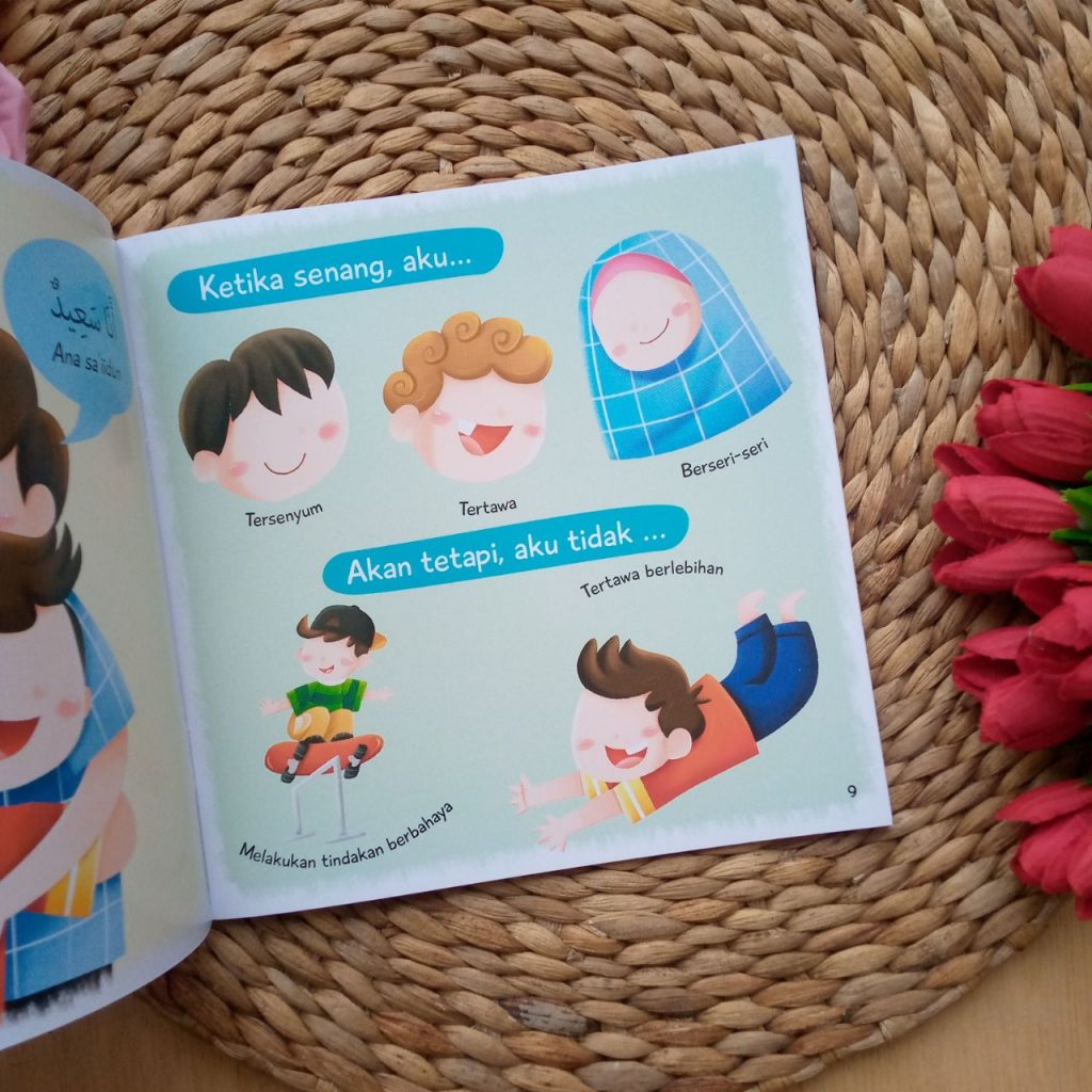 Buku Seri Emosi Anak 4 Jilid Senang Sedih Marah Takut