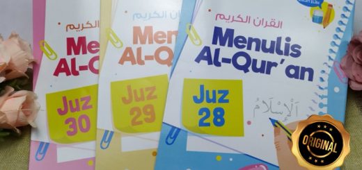 Buku Anak Menulis Al-Qur'an For Kids 3 Jilid Juz 28 29 30