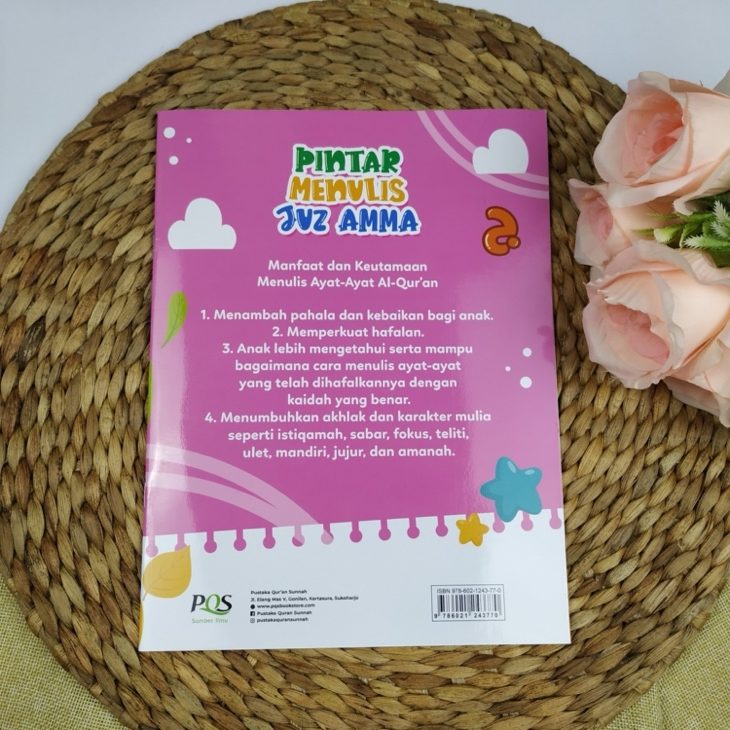 Buku Pintar Menulis Iqra Dan Juz Amma Metode Menebalkan Ayat