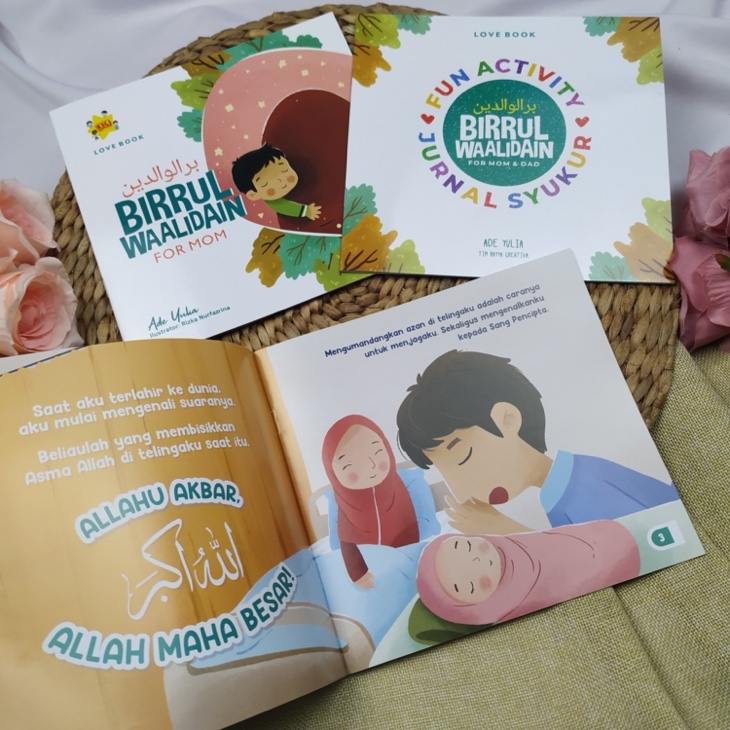 Buku Anak Love Book Fun Activity Birrul Waalidain For Mom And Dad 