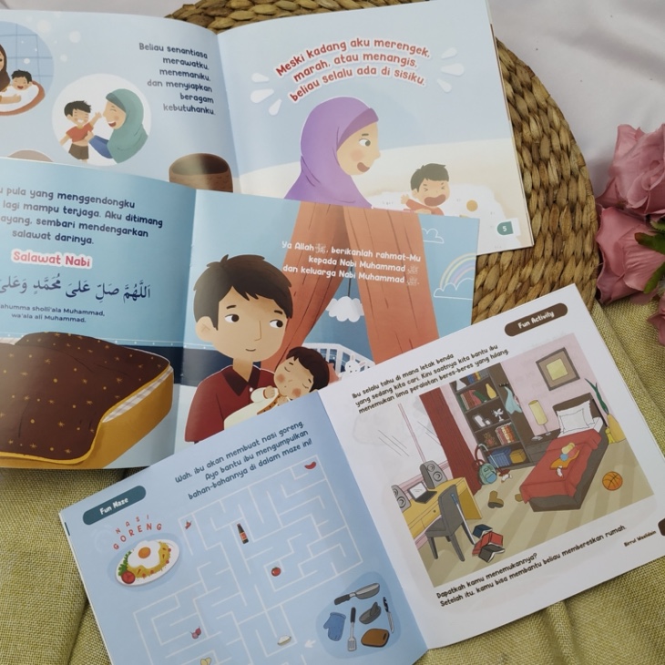 Buku Anak Love Book Fun Activity Birrul Waalidain For Mom And Dad 