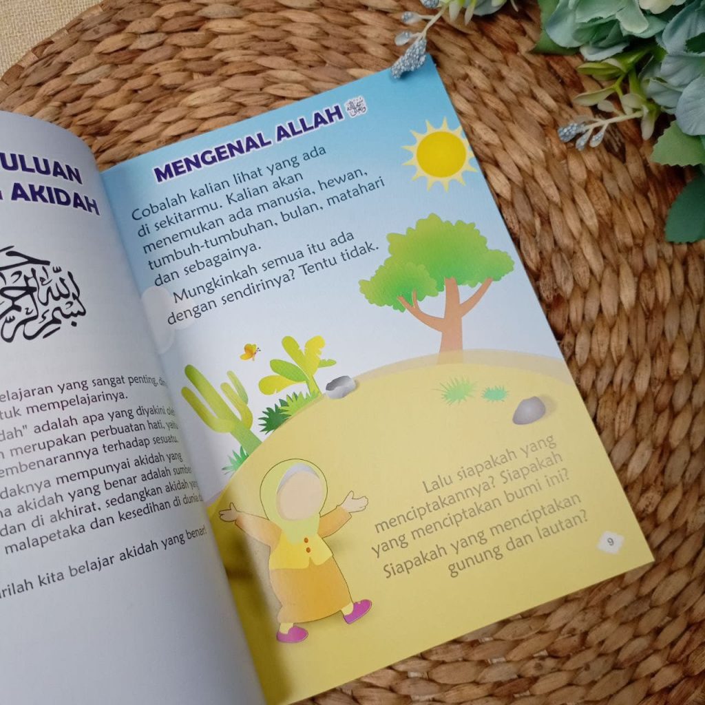 Buku Akidah Dan Akhlak Untuk Anak Set 2 Jilid