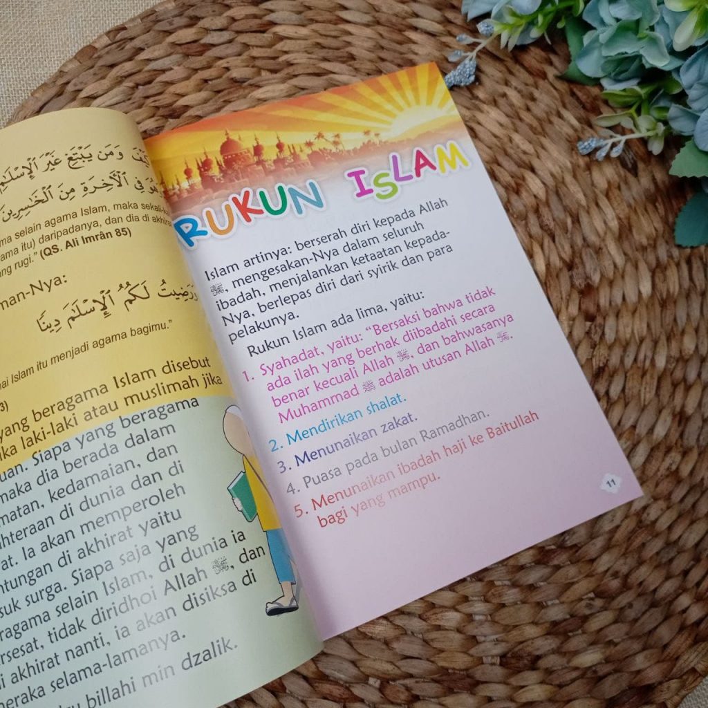 Buku Akidah Dan Akhlak Untuk Anak Set 2 Jilid