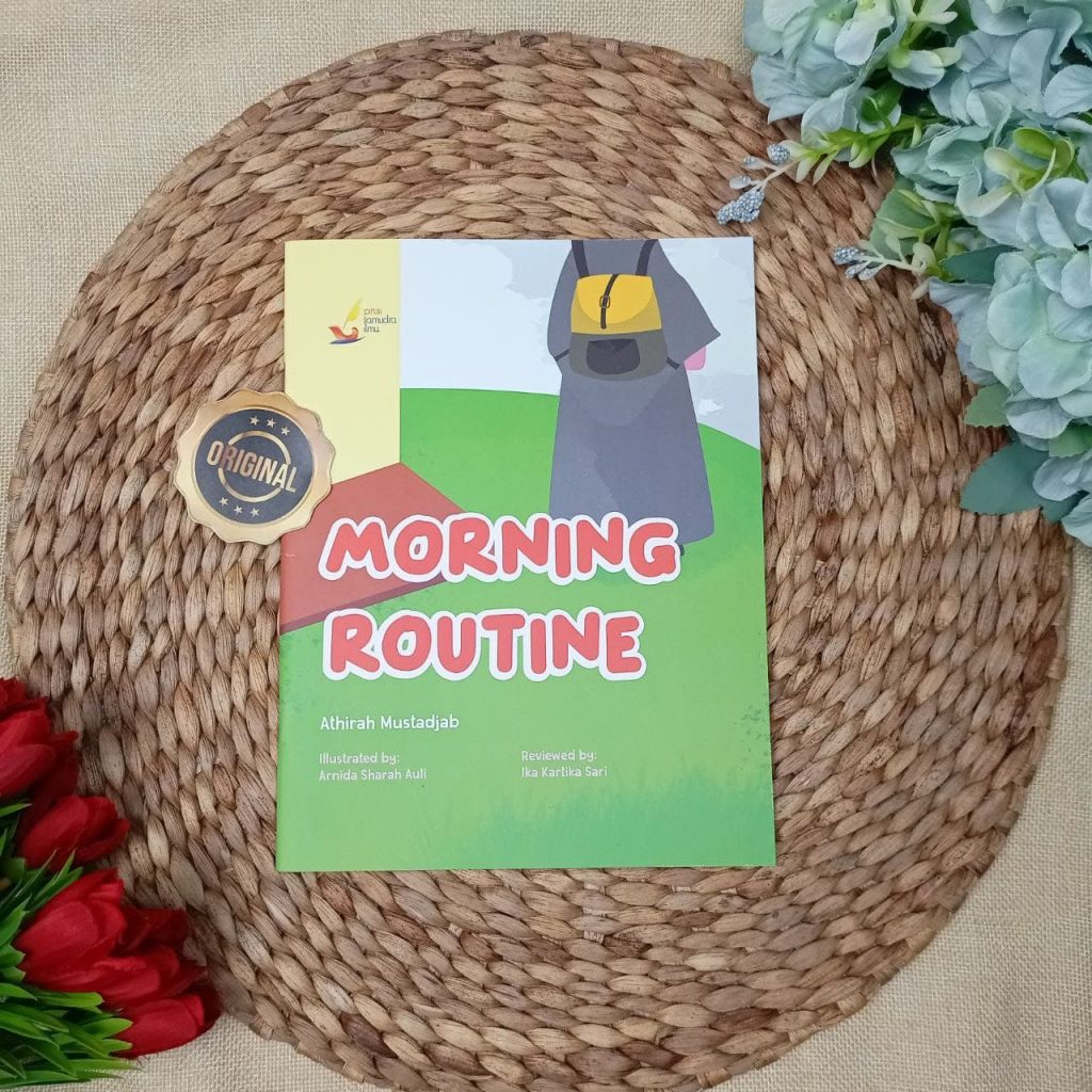 Buku Anak Indonesia Inggris Morning Routine