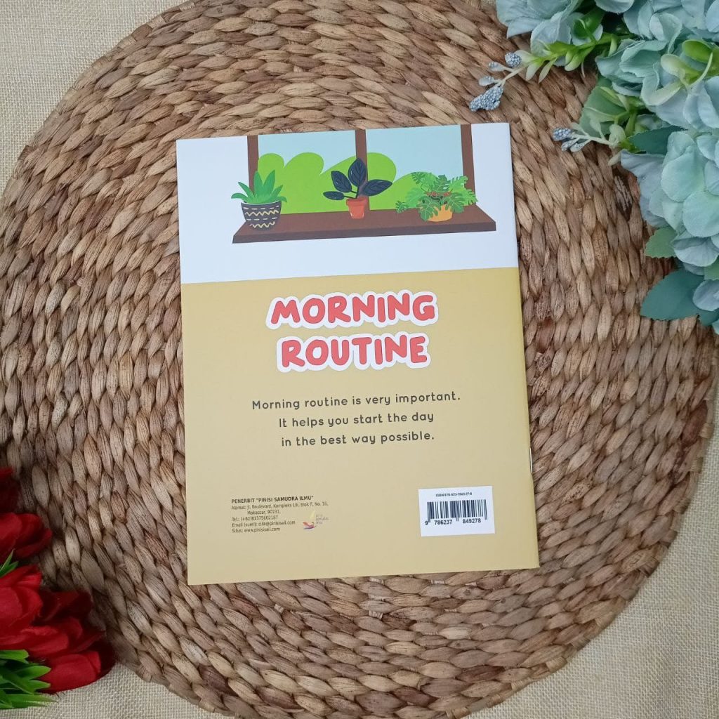 Buku Anak Indonesia Inggris Morning Routine