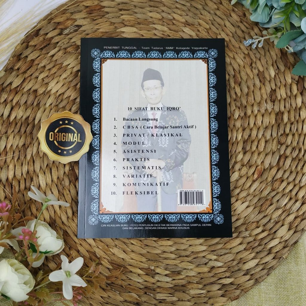 Buku Iqro Cara Cepat Belajar Membaca Qur’an (Ukuran Besar) HVS