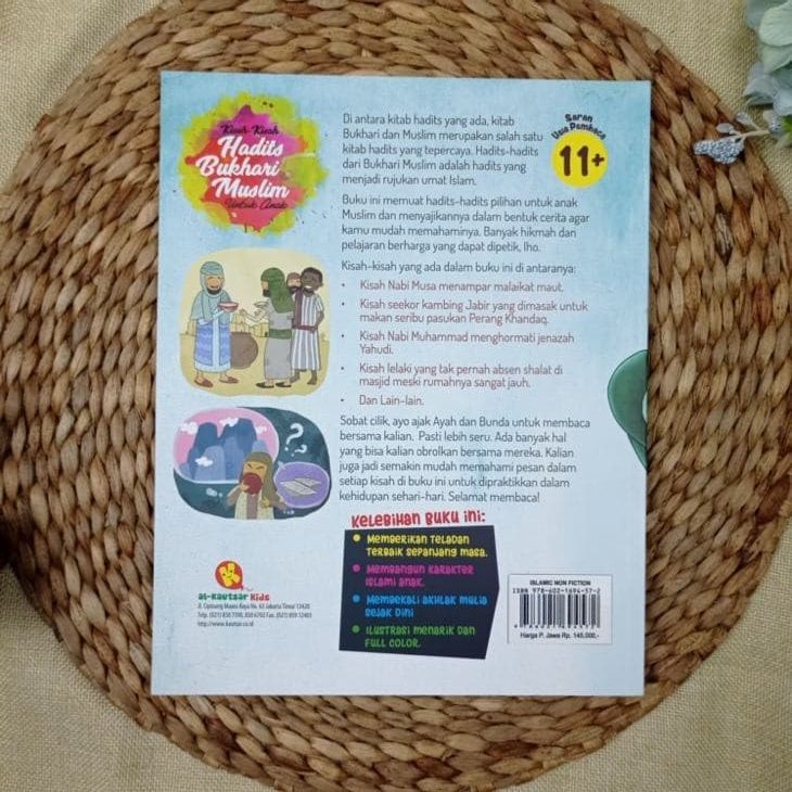 Buku Kisah Bukhari Muslim Untuk Anak Kumpulan Hadits Pilihan