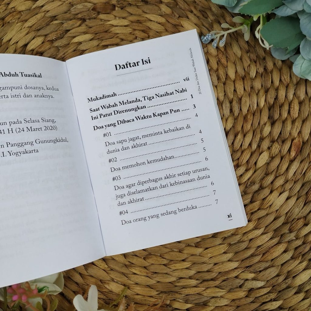 Buku Saku 20 Doa Dan Dzikir Saat Wabah Melanda 