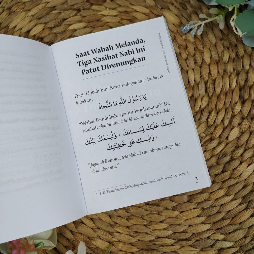Buku Saku 20 Doa Dan Dzikir Saat Wabah Melanda 