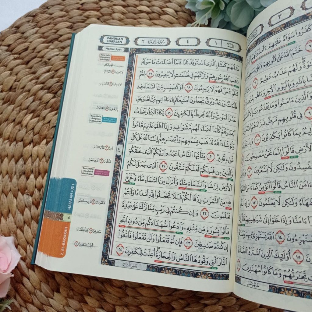 Al-Qur'an Al-Hifzhu Mushaf Hafalan Rasm Utsmani Waqaf Wal Ibtida A5