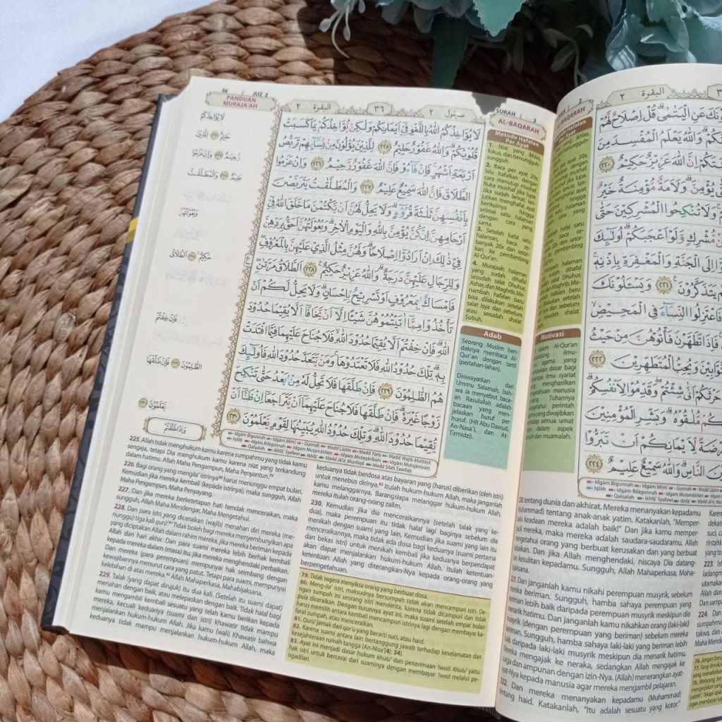 Al-Qur'an Hafalan Metode Per Ayat Terjemah Tajwid Warna At-Tibyan A5