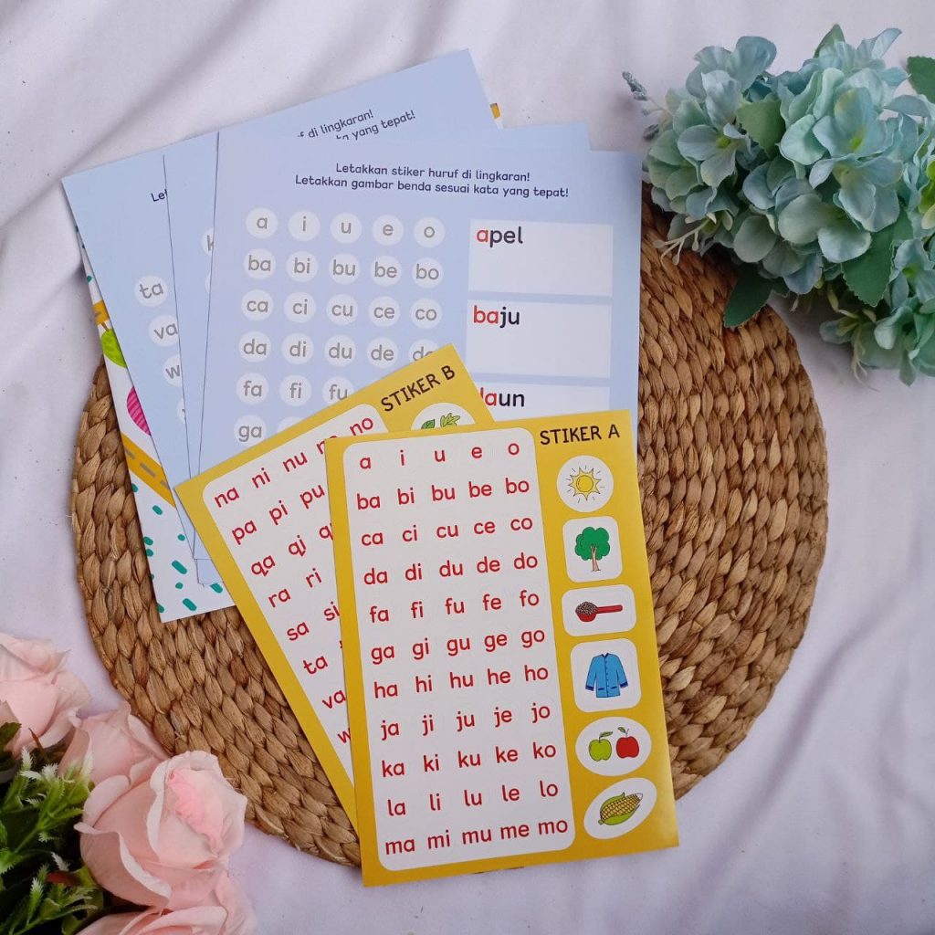 Buku Anak Kota Kata Ayo Kumpulkan Huruf Yang Tersebar