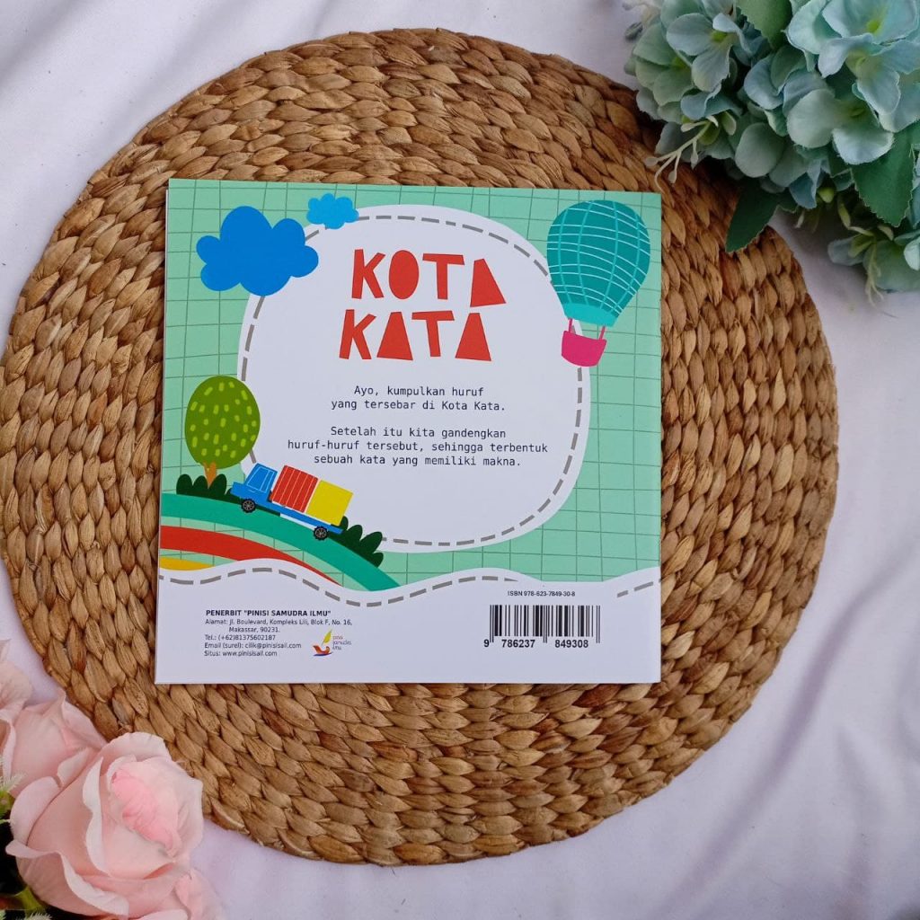 Buku Anak Kota Kata Ayo Kumpulkan Huruf Yang Tersebar