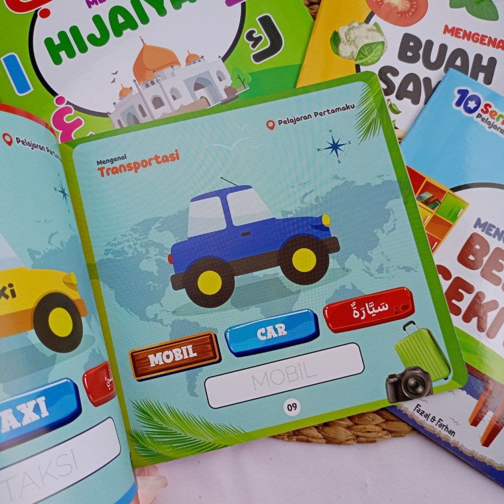 Buku Anak Serial Pelajaran Pertamaku Isi 10 