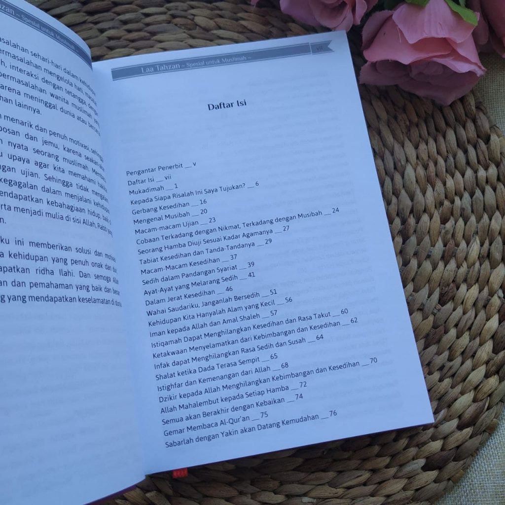 Buku Laa Tahzan Untaian Nasehat Untuk Muslimah 