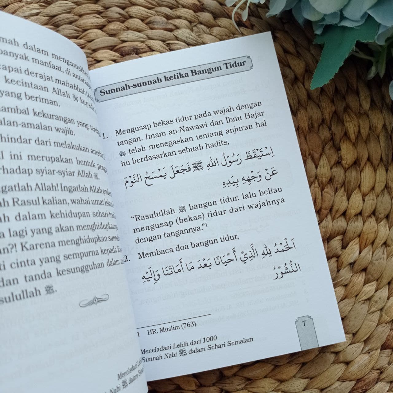 Buku Meneladani Lebih Dari 1000 Sunnah Nabi Dalam Sehari Semalam