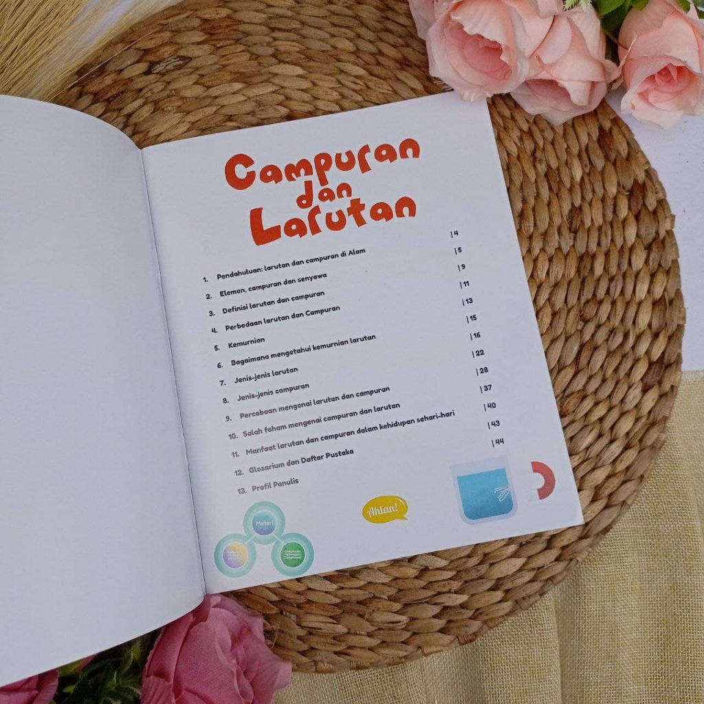 Buku Seri Sains Untuk Anak Campuran Dan Larutan