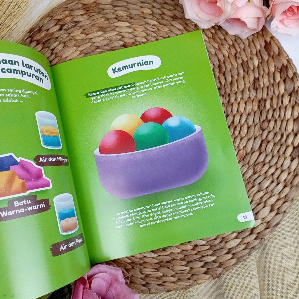 Buku Seri Sains Untuk Anak Campuran Dan Larutan