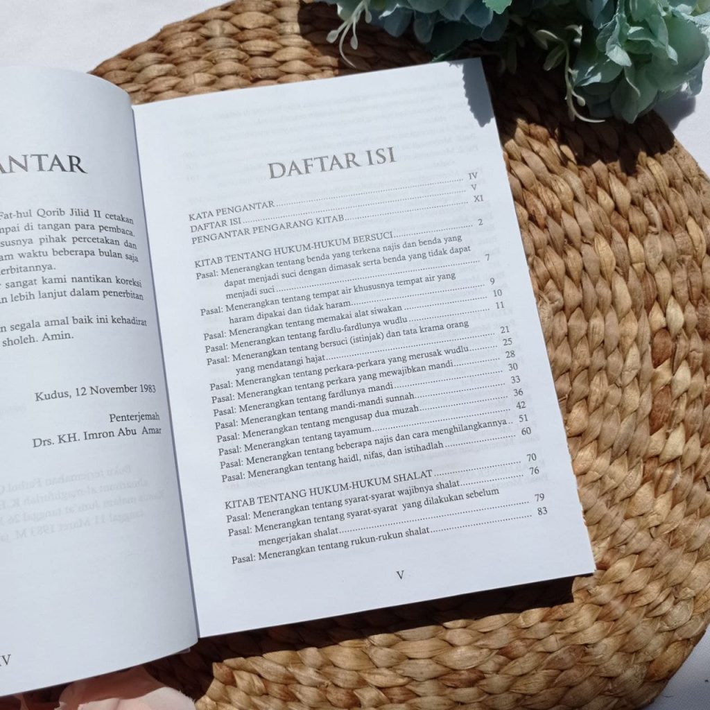 Buku Terjemah Fathul Qarib