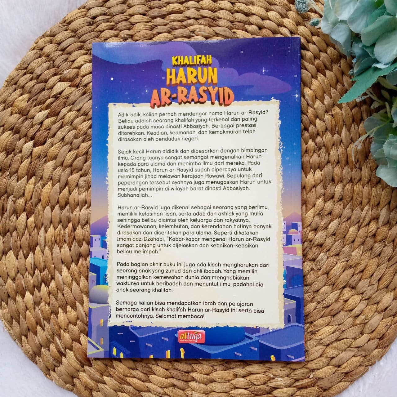 Buku Anak Khalifah Harun Ar-Rasyid Kisah Pemimpin Shalih Rendah Hati