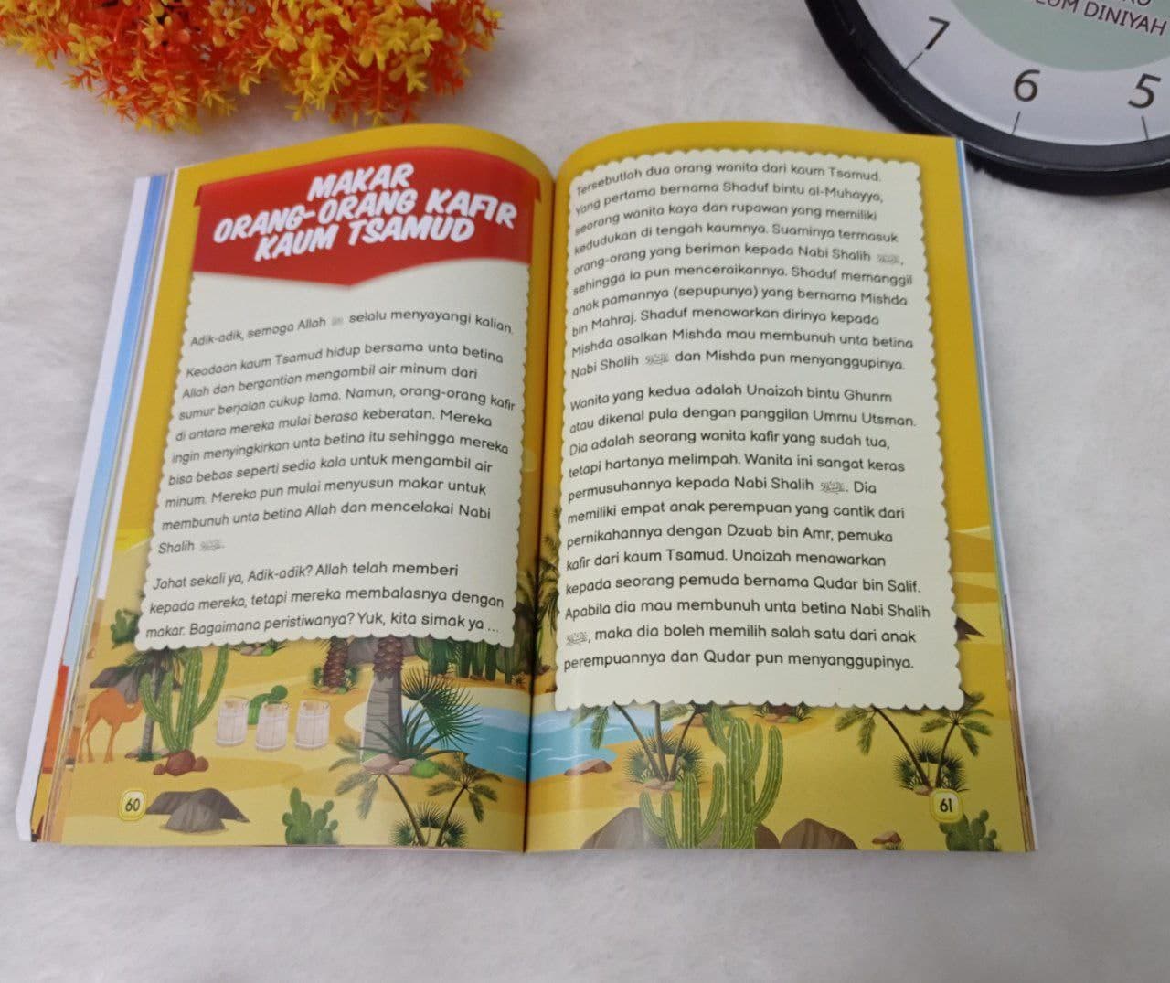 Buku Anak Kisah Nabi Shalih Kisah Mengerikan Kaum Tsamud Yang Durhaka