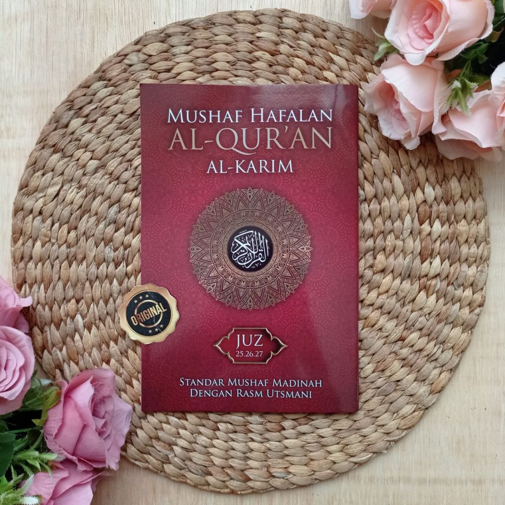 Al-Qur'an Mushaf Hafalan Al-Qur'an Juz 25 26 27 Rasm Utsmani Madinah