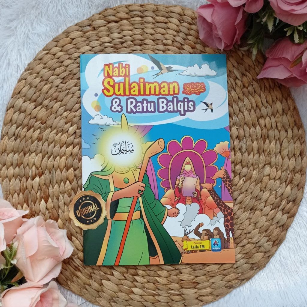 Buku Anak Serial 3 Lelaki Hebat Nabi Sulaiman Nabi Musa Dan Raja Thalut