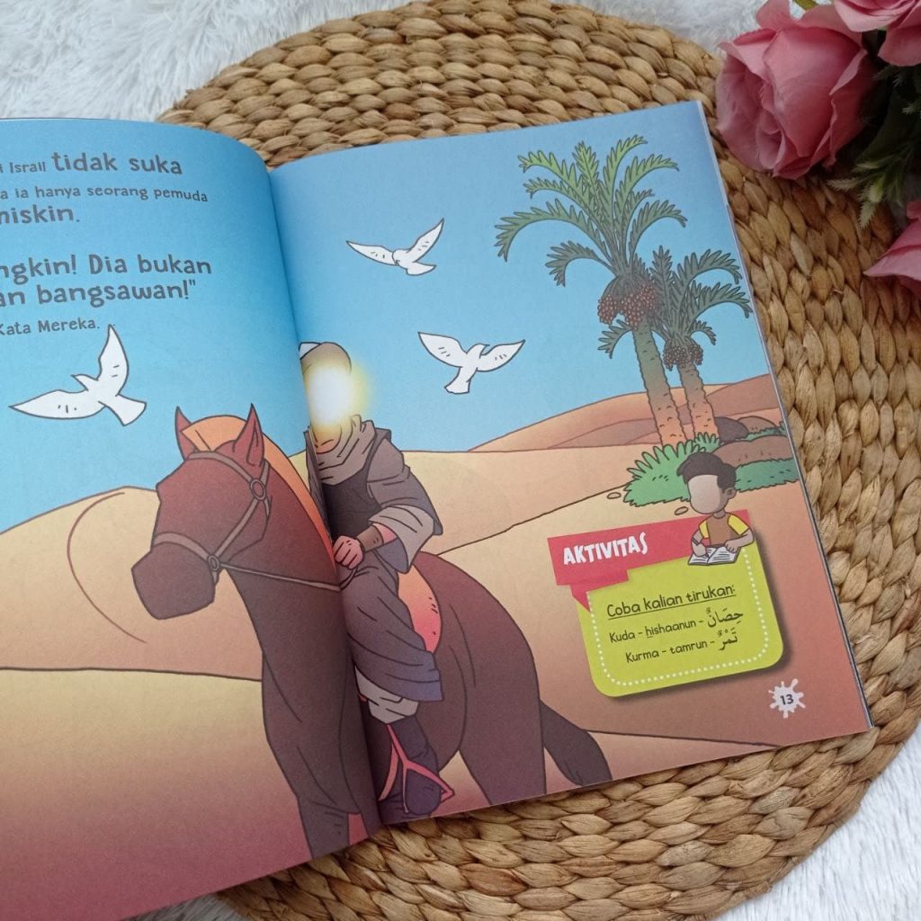 Buku Anak Serial 3 Lelaki Hebat Nabi Sulaiman Nabi Musa Dan Raja Thalut