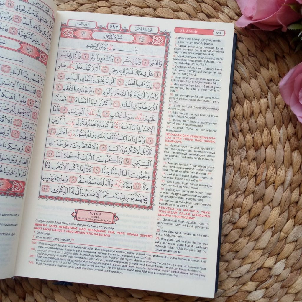 Al-Qur'an Al-Kamil Rasm Utsmani Terjemah Disertai Tema Penjelas Ayat A5