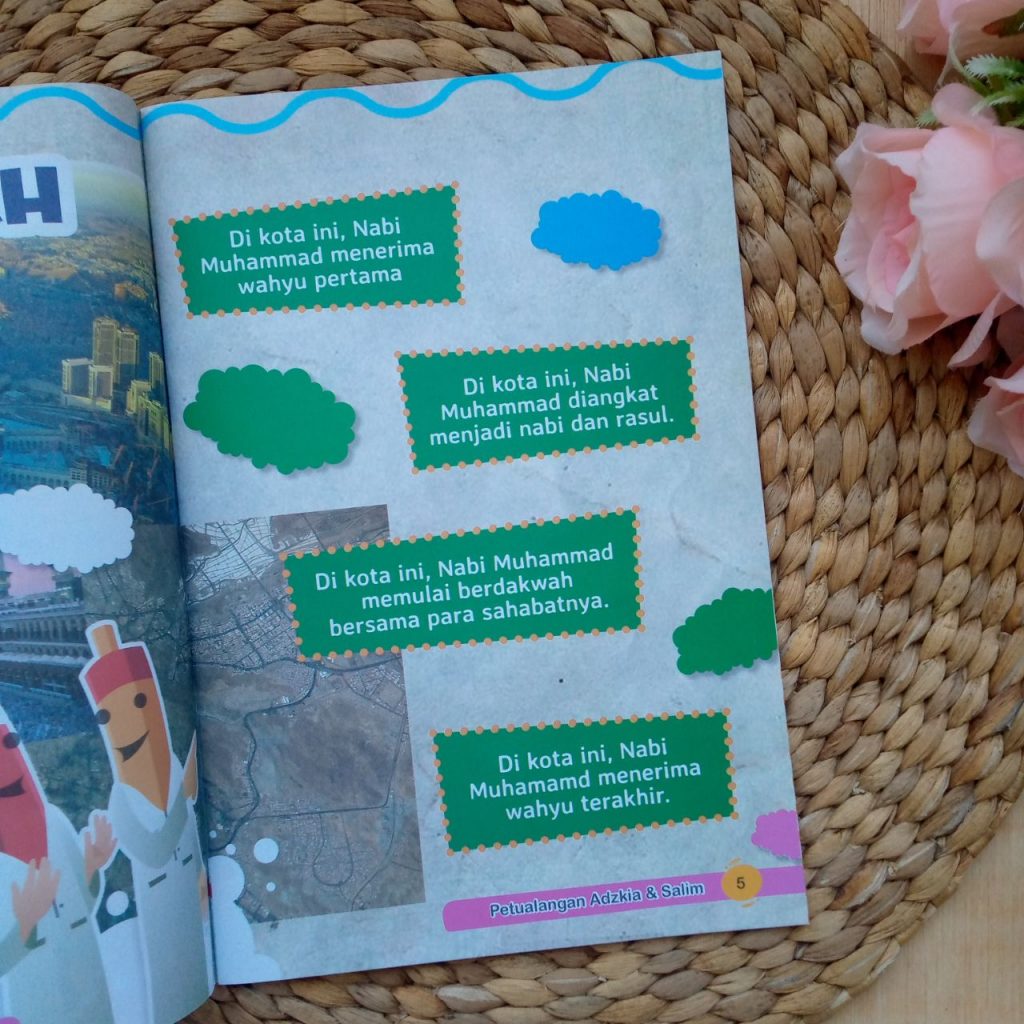 Buku Anak Adzkia Dan Salim Mengunjungi Makkah Tanah Suci Yang Diberkahi