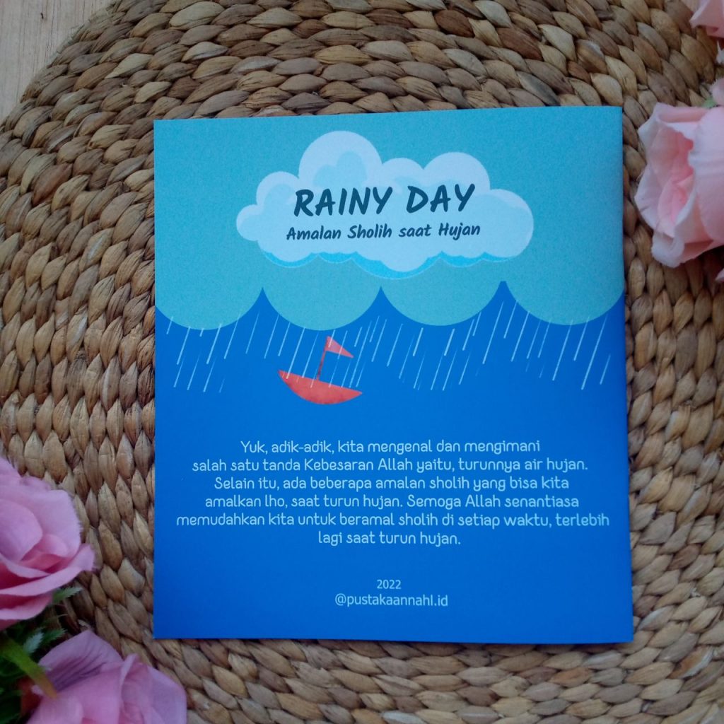 Buku Anak Rainy Day Amalan Sholih Saat Hujan