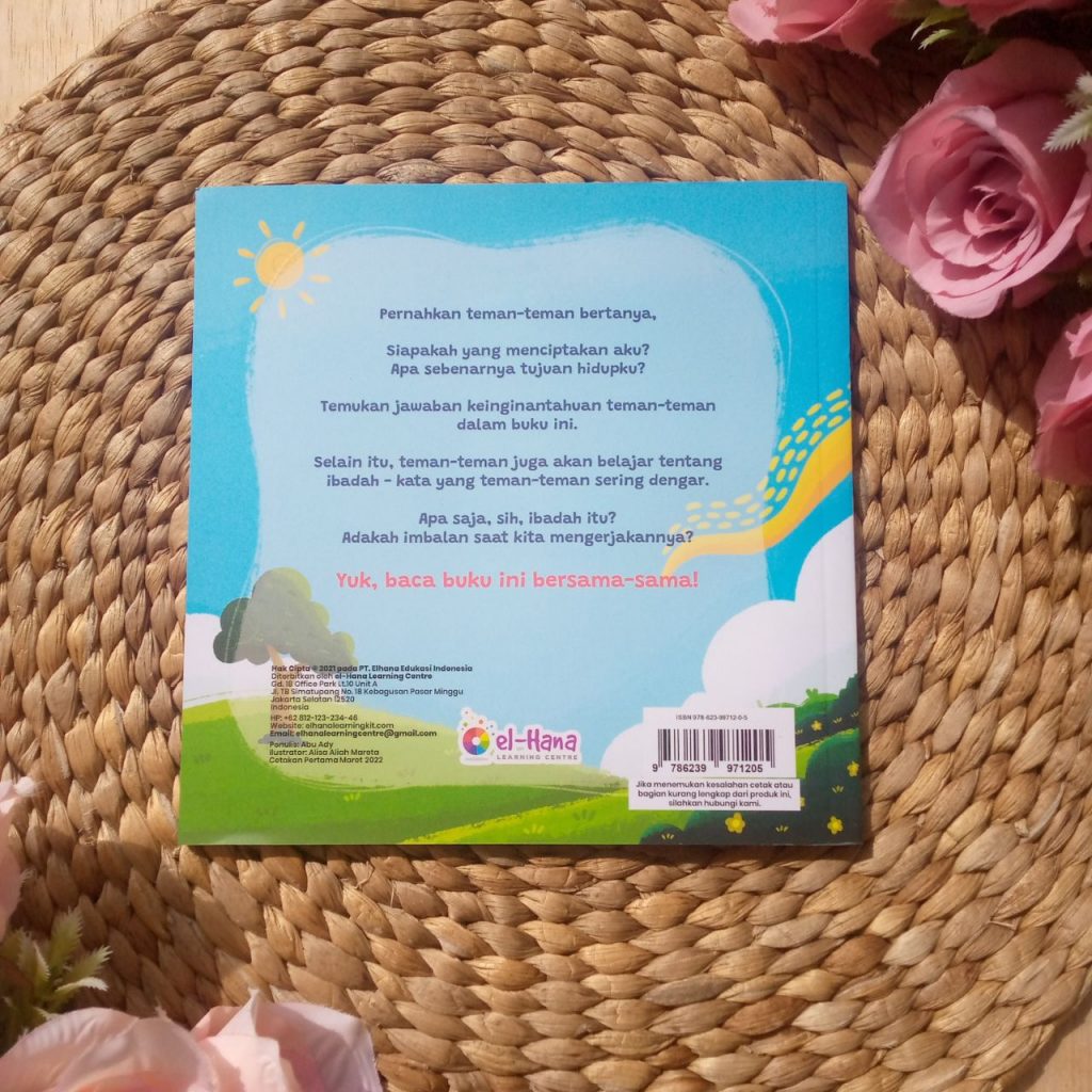Buku Anak Seri Tauhid Hidupku Hanya Untuk Beribadah Kepada Allah