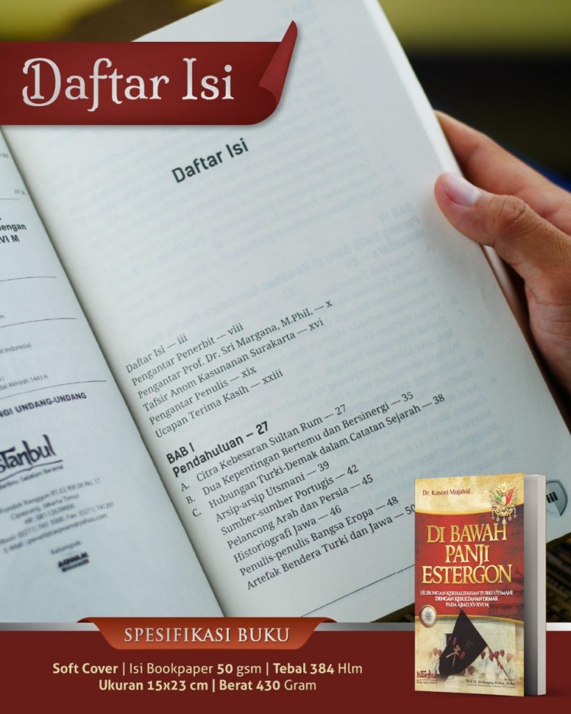 Buku Di Bawah Panji Estergon Hubungan Turki Utsmani Kesultanan Demak