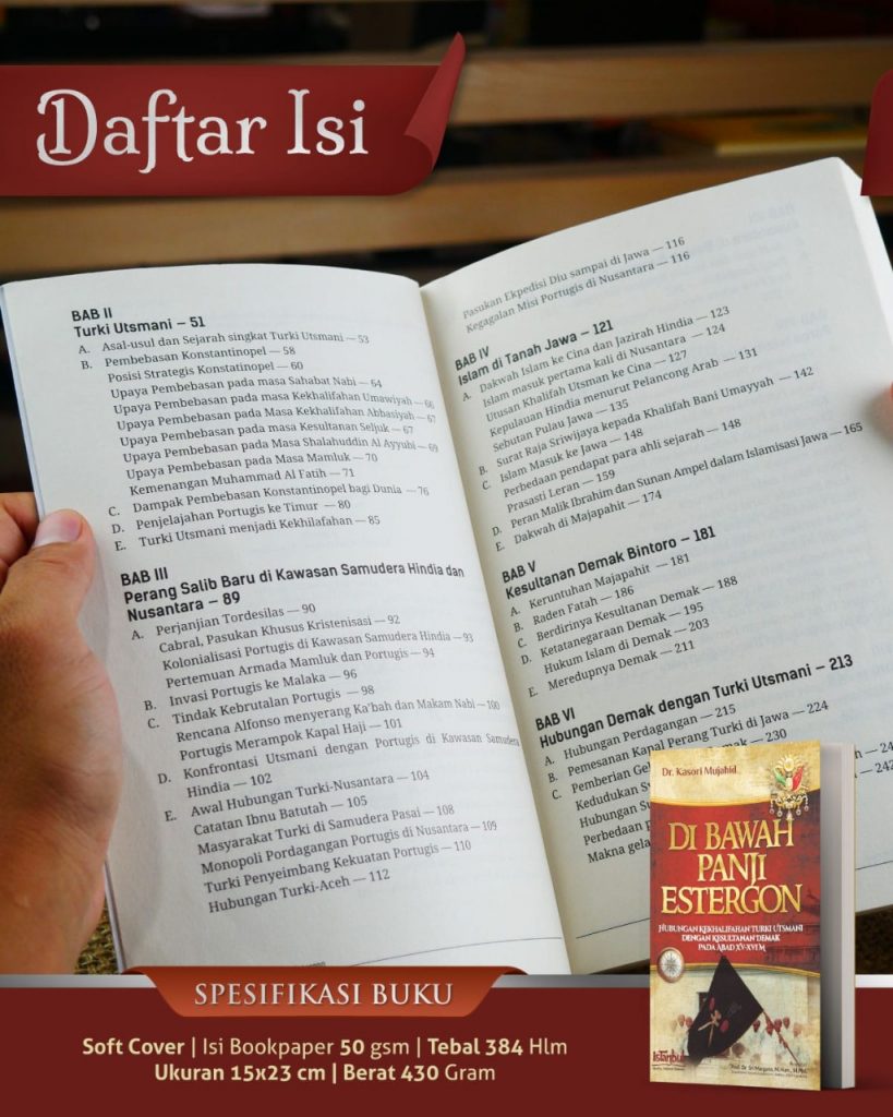 Buku Di Bawah Panji Estergon Hubungan Turki Utsmani Kesultanan Demak
