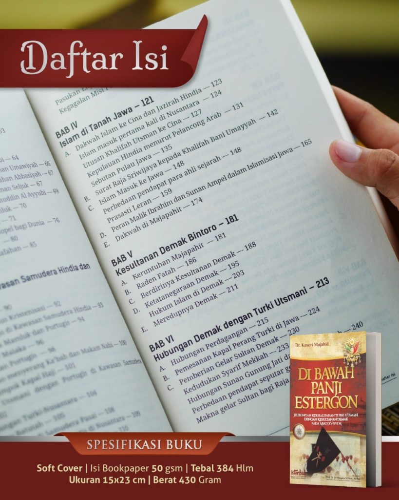 Buku Di Bawah Panji Estergon Hubungan Turki Utsmani Kesultanan Demak