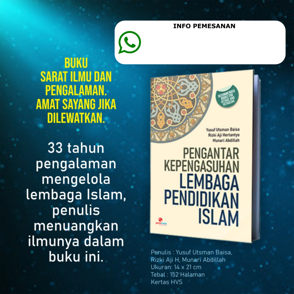 Buku Pengantar Kepengasuhan Lembaga Pendidikan Islam