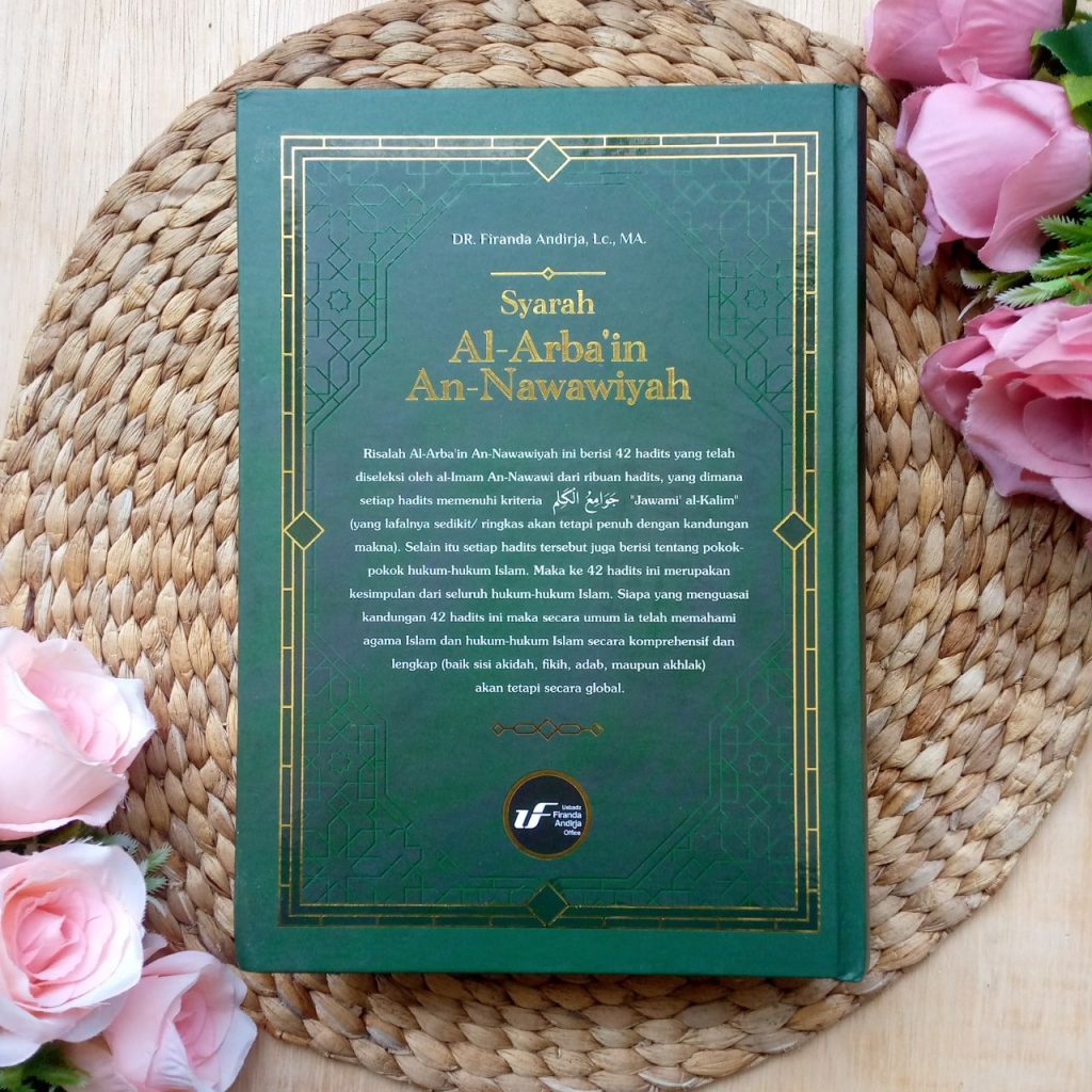 Buku Syarah Al-Arbain An-Nawawiyah Ustadz Firanda