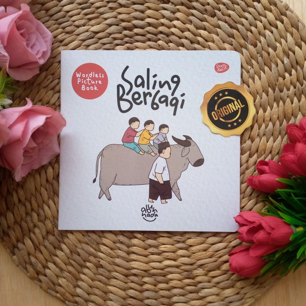 Buku Anak Wordless Picture Book Saling Berbagi
