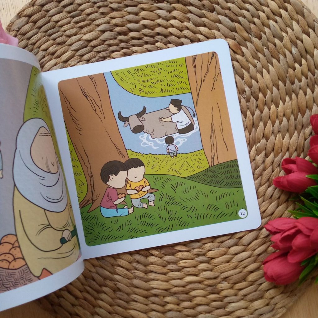 Buku Anak Wordless Picture Book Saling Berbagi