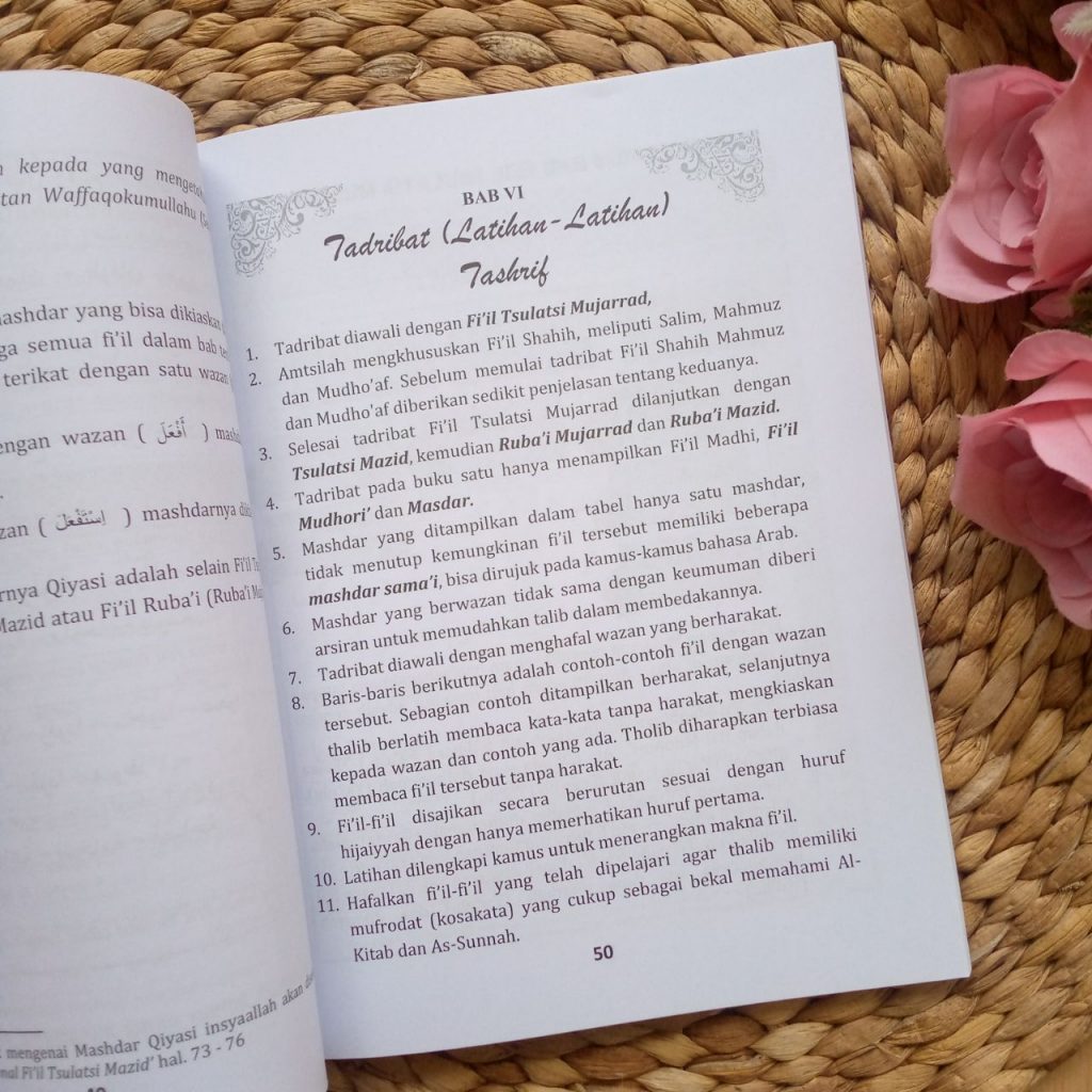 Buku Ilmu Shorof Metode Cepat Mudah Sistematis Dan Efektif Jilid 1