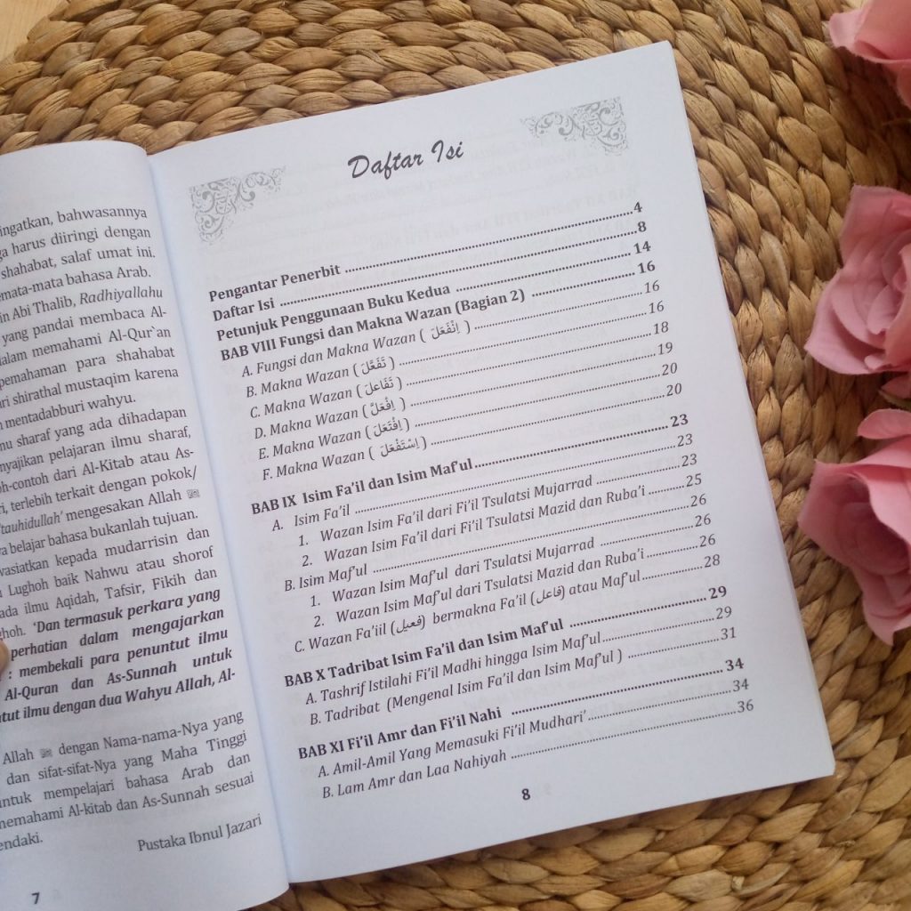 Buku Ilmu Shorof Metode Cepat Mudah Sistematis Dan Efektif Jilid 2