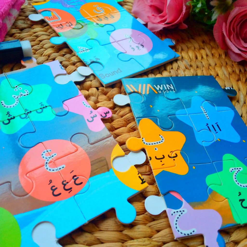 Puzzle Hijaiyah Anak Asik Unik
