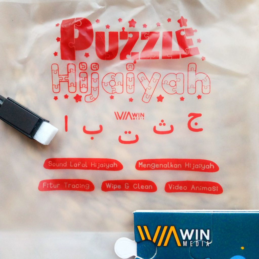 Puzzle Hijaiyah Anak Asik Unik